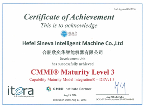 CMMI3級認證